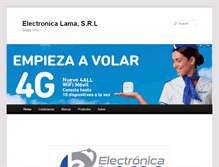 Tablet Screenshot of electronicalama.com